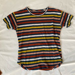 Madewell Size Small Striped T